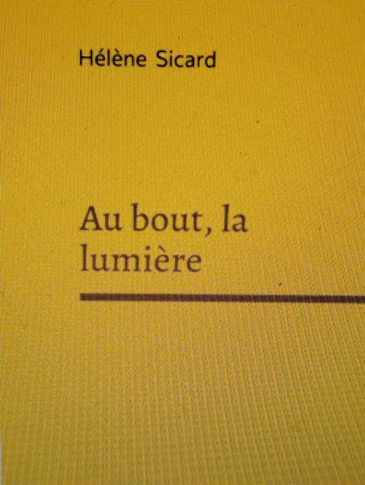 Au bout, la lumière